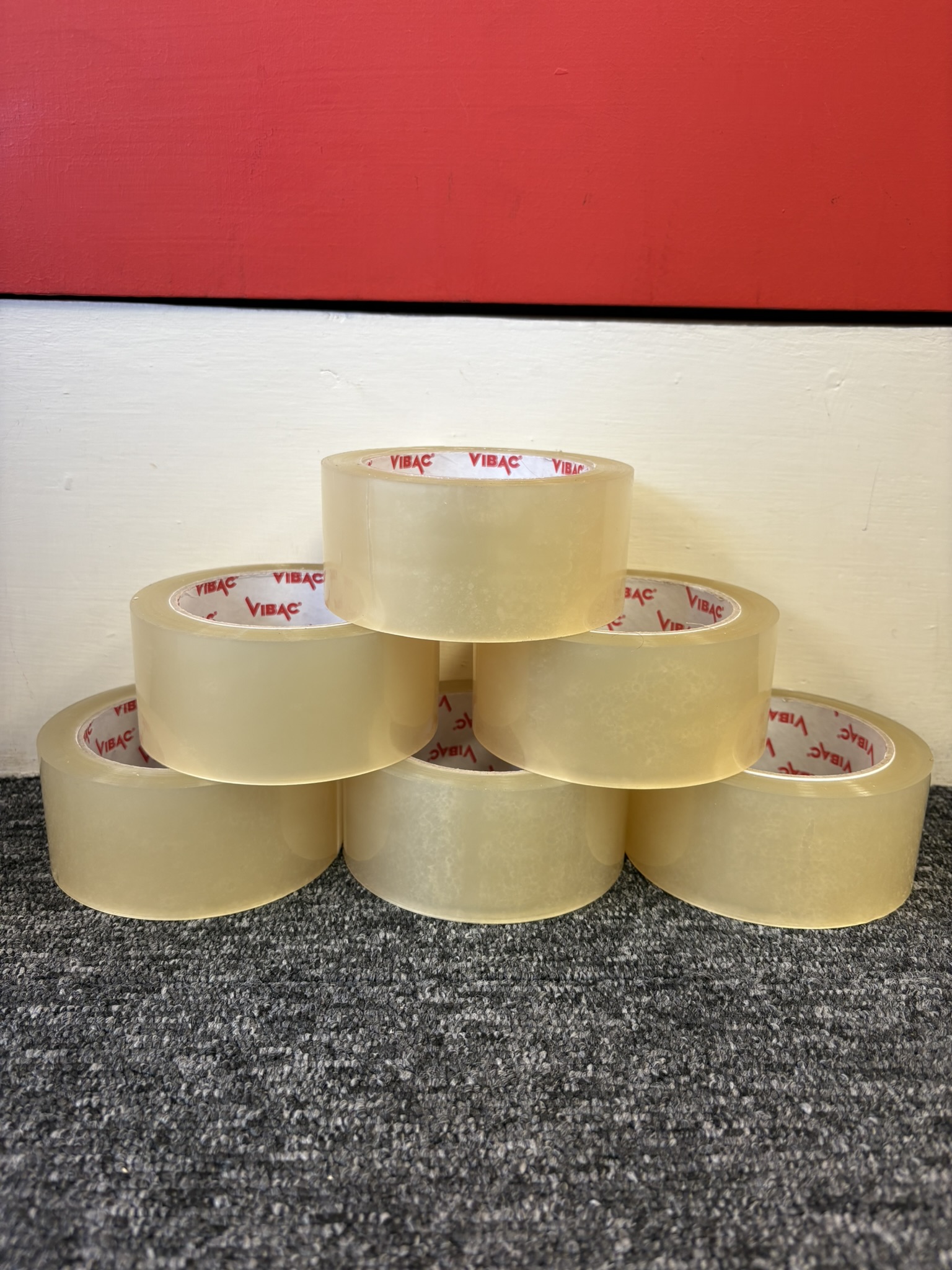 Vibac Clear Packing Tape Roll